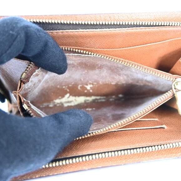 Authentic Louis Vuitton Zippy Browns Monogram Wallet bsj161-121125 - Picture 15 of 16